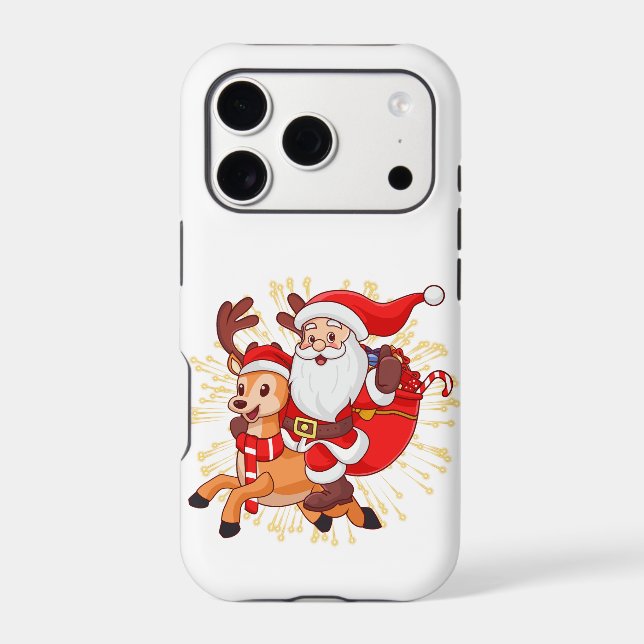 **"Playful Santa Claus Design – Fun and Festive Ch (Back)
