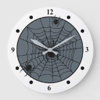 Playful Spider Web with Small Spiders Custom