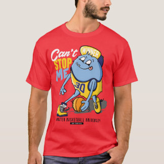Playful Sports Spirit Basketball funny vintage T-Shirt