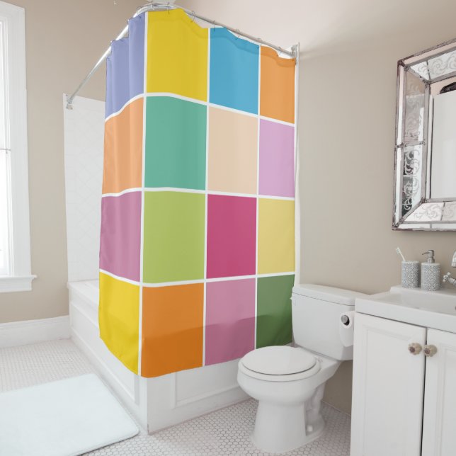 Playful Springtime Checkers (In Situ)