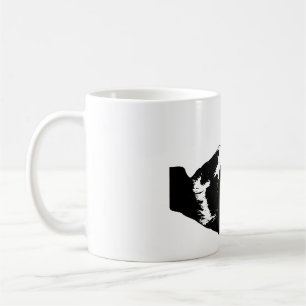 Playful Surprise Cat Coffee Mug