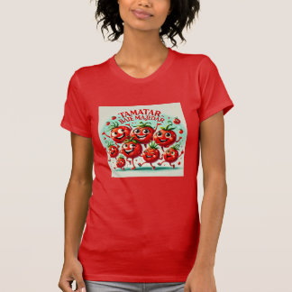 Playful Tomato Fun T-Shirt – Vibrant and Cheerful