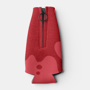 Playful Tomato Red Pattern Cooler – Customizable