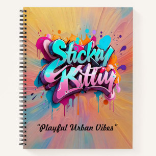 “Playful Urban Vibes” Notebook