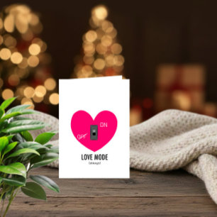 Playful Valentine’s Day card