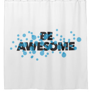 Playful, vibrant, bold, modern design Be Awesome