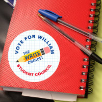 Playful Vote for Class President: WRITE choice