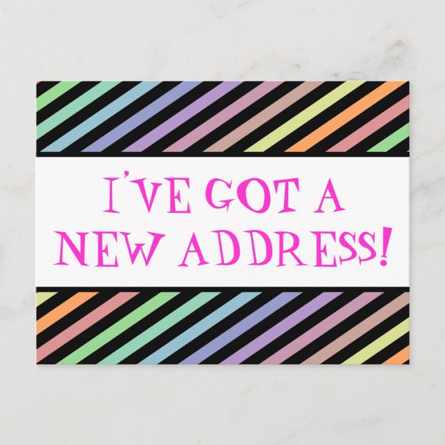 Playful, Whimsy & Silly New-House Postcard (Front)