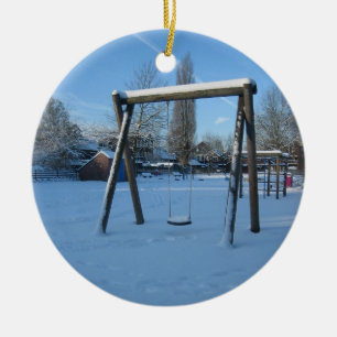 Playground Ceramic Ornament