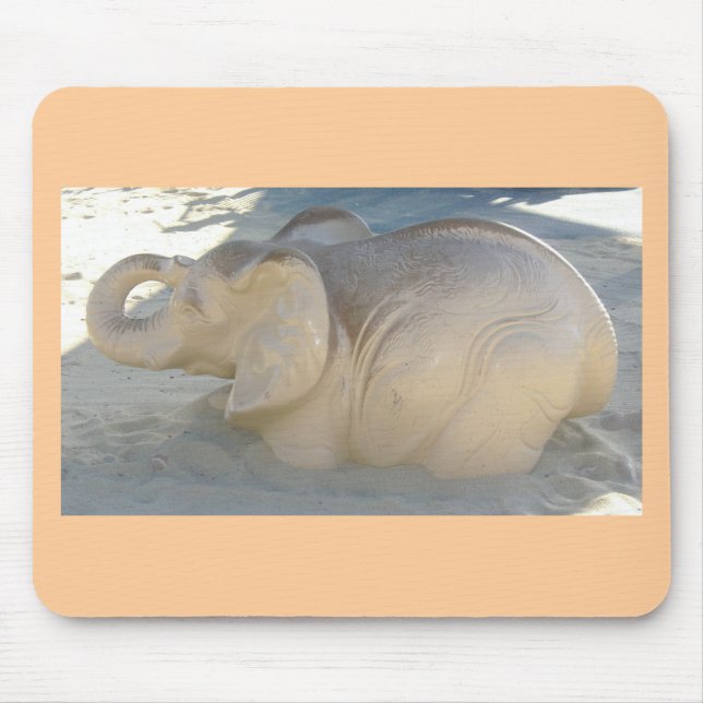 Playground Elephant Mouse Pad (Front)