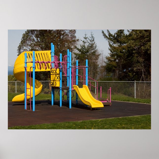 Playground Equipment Print (Front)