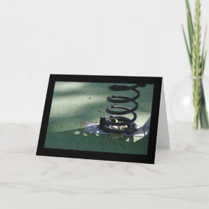 Playground for Children 16 Metal Spring card