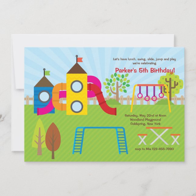 Playground Invitation (Front)