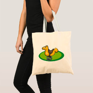 Playground Spring Horse Tote Bag