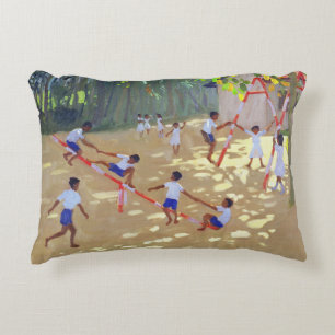 Playground Sri Lanka 1998 Accent Pillow