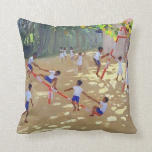 Playground Sri Lanka 1998 Throw Pillow
