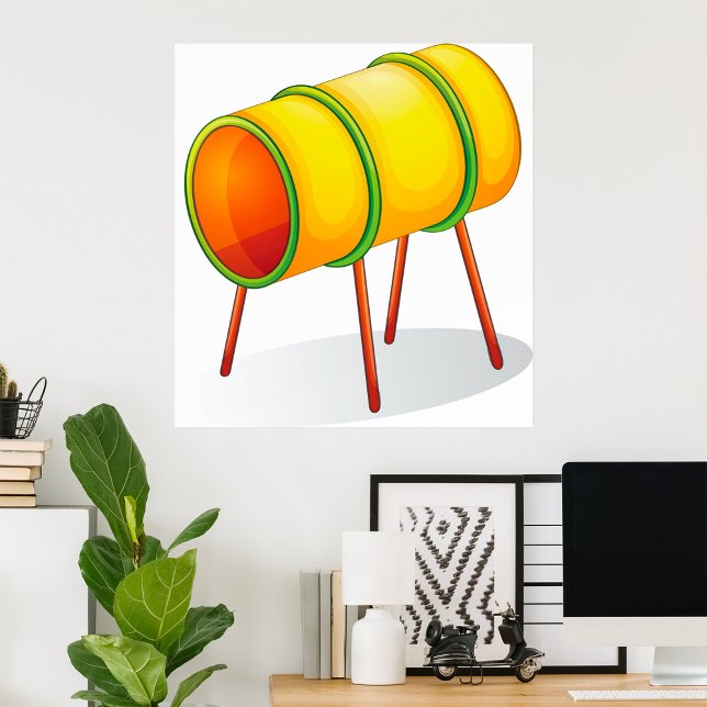 Playground Tunnel Tube Kids Activities Poster (Creator Uploaded)