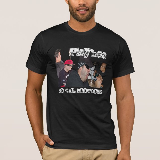 playhat colage, Playhat, SO-CAL ROOTCORE T-Shirt (Front)