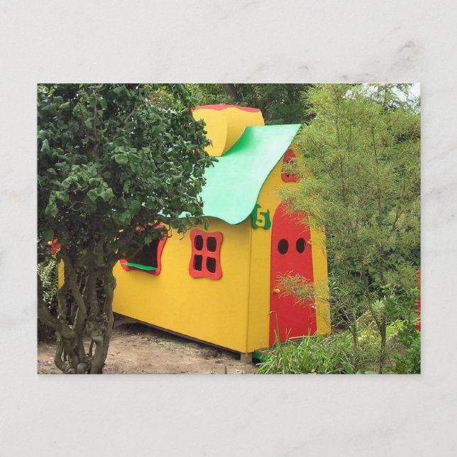 Playhouse inspired by Gaudi Postcard (Front)