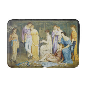 Playing a Prelude by Johann Sebastian Bach Bath Mat