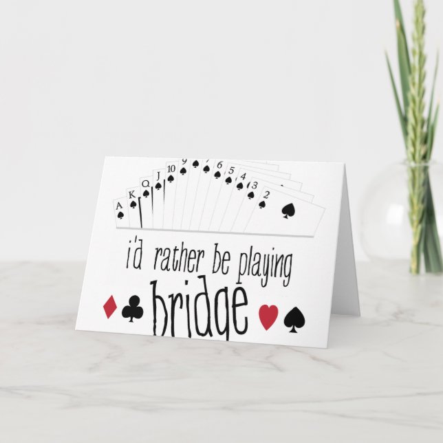 Playing Bridge Card (Front)