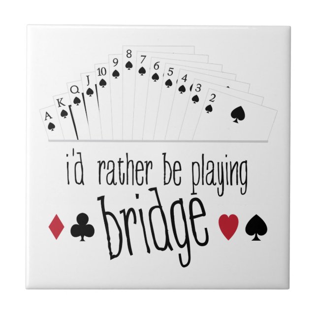 Playing Bridge Tile (Front)