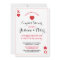 Playing Card Couples King Queen Las Vegas Invite