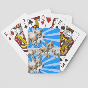 Playing Card Deck Cat Kitten Meow