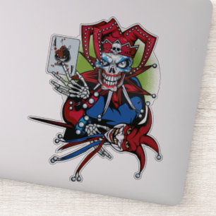 Playing card, Joker sticker