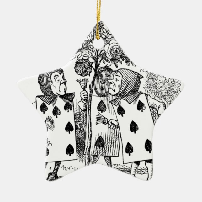 Playing Card Servants Ceramic Ornament (Front)