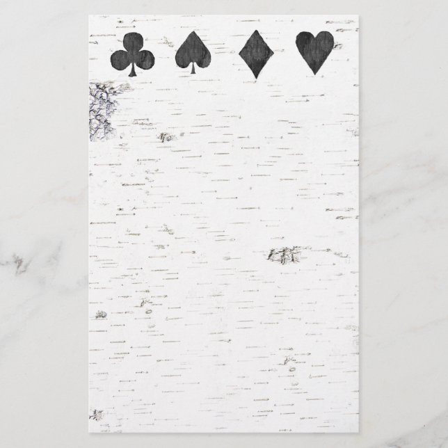 Playing Card Suits Carvings (Front)