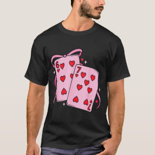 Playing Card Valentine’s Day 67 Preppy Six Seven 6 T-Shirt