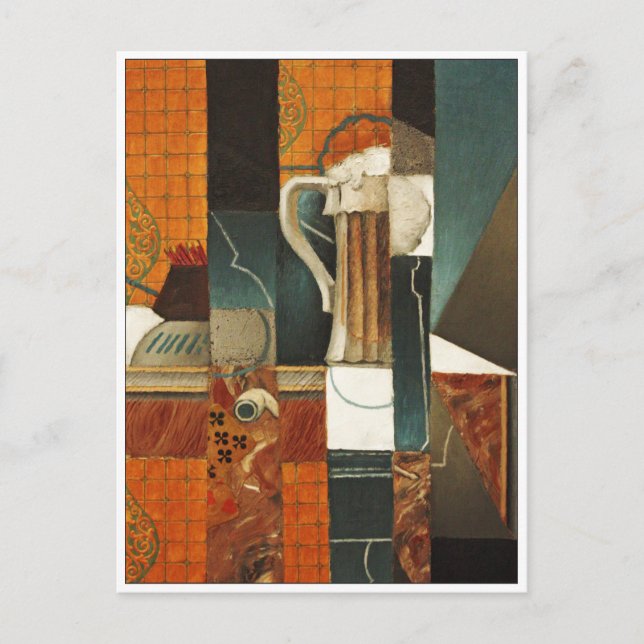 Playing Cards and Glass of Beer by Juan Gris (Front)