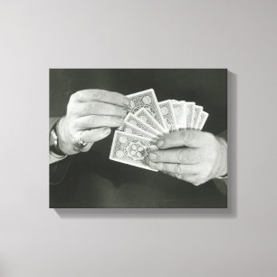 Playing Cards Canvas Print
