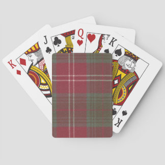 Playing Cards Chisholm Weathered Tartan