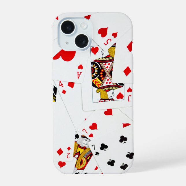 Playing Cards Collection  iPhone 15 Case (Back)