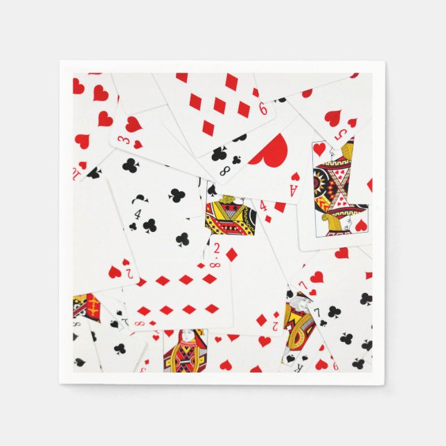 Playing Cards Collection  Napkin (Front)