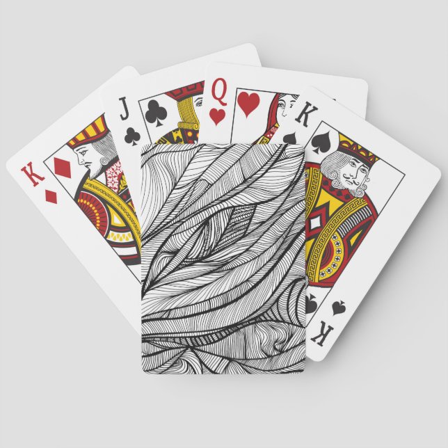 Playing Cards: Colour Your Own: activity colouring Playing Cards (Back)