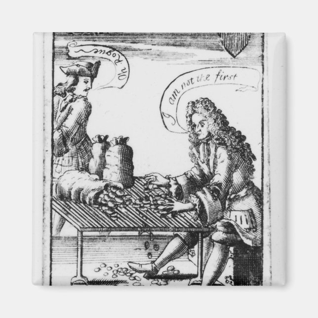 Playing cards commemorating magnet (Front)