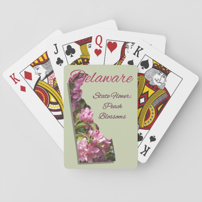 Playing Cards - DELAWARE (Back)