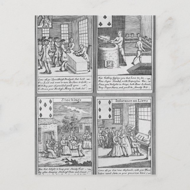 Playing Cards depicting current commercial (Front)