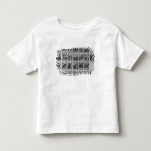 Playing cards depicting episodes toddler t-shirt