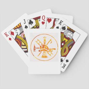 playing cards firefighter 