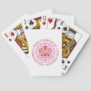 Playing Cards for 2023 Coronation - Red 