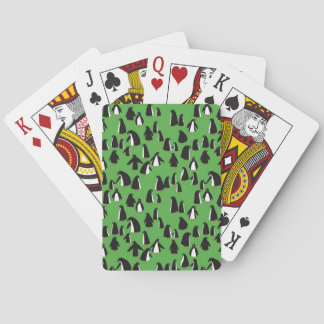 Playing Cards- Green Penguins! Cards