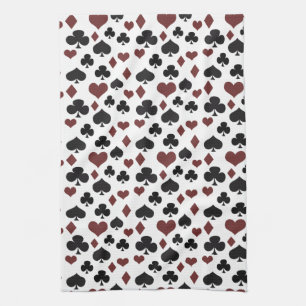 Playing Cards Kitchen Towel