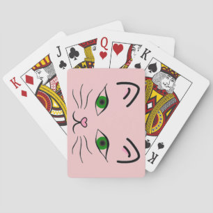 Playing Cards - Kitty Face