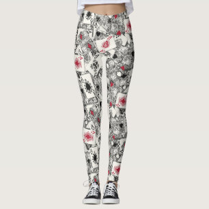 playing cards leggings