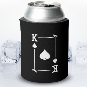 Playing Cards - Matching Spades Card Suits - King Can Cooler