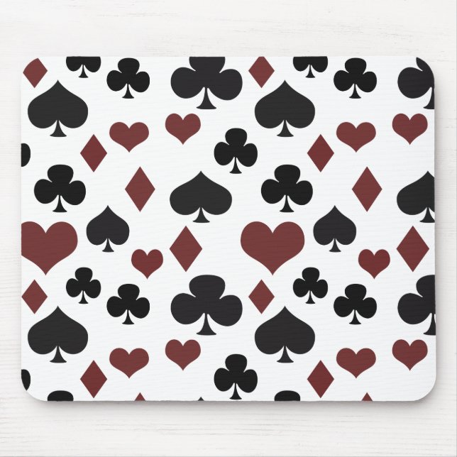 Playing Cards Mouse Pad (Front)